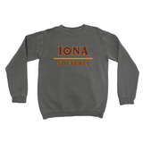 Iona Softball - Garment Dyed Heavy Crewneck