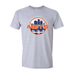 CT Mets - Classic Logo Vintage T