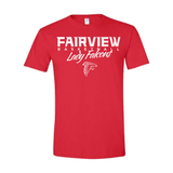 Lady Falcons - M's VIntage Logo T's