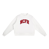 NCHS Field Hockey - Mock-Neck Fleece Crew Sweatshirt