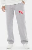 NC Rams - Classic Logo Open Bottom Sweatpants