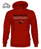 Warde - Built for Speed Logo Hoodies