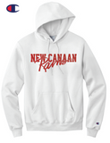 NC Rams - Collegiate Script Hoodie Vintage Medium Weight