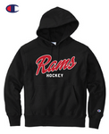 NC Hockey - Script Hoodie