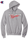 NC Rams - Collegiate Script Hoodie Medium Weight