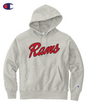 Rams - Script Hoodie Heavy Weight