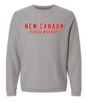 NCHS Field Hockey - Corded Knit Banner Crewneck