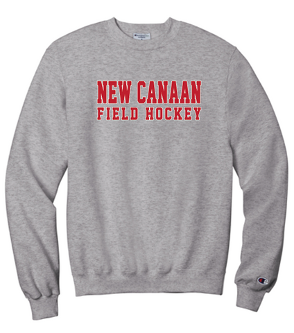 NCHS Field Hockey - Champion Reverse Weave Banner Crewneck (V2)