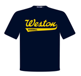 Weston Baseball - Blue & Gold Game Shirts