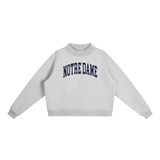 ND - Essential Fleece Mock-Neck Crew Sweatshirt