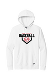 NC Rams Baseball - Devito Dish New Era Hoodie