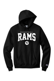 NC Rams Basketball - Arc'd Hoodie