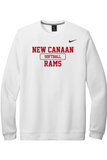 NC Rams Softball - Nike Club Fleece Crew
