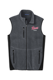 NC Rams Tennis - Fleece Full-Zip Vest