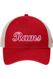NC Rams Baseball - Unstructured Mesh Snapback Cap