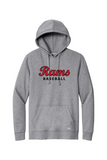 NC Rams Baseball - Team Script New Era Hoodie