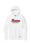 NC Rams Baseball - Team Script New Era Hoodie