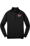 New Canaan FC - Tech Fleece 1/4-Zip Pullover Script Logo