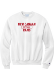 NC Rams Softball - Champion Crewneck Sweatshirt