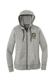 Stamford National - "S" Logo New Era Ladies French Terry Full-Zip
