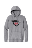 NC Rams Baseball - Devito Dish New Era Hoodie