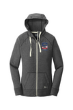 Stamford American - "S" Logo New Era Ladies Full-Zip Hoodie