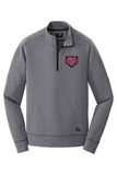 NC Rams Baseball - New Era Fleece 1/4-Zip Pullover