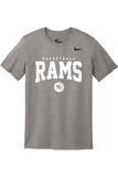 NC Rams Basketball - Arc'd Nike Swoosh T's