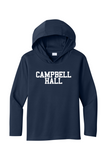 Campbell Hall - Performance Hooded Long Sleeve T's (Youth)