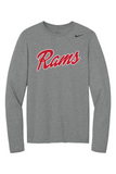 NC Rams - Script Long Sleeve T's