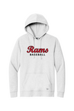 NC Rams Baseball - Team Script New Era Hoodie