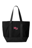 NC Rams - Interlock Giant Zippered Boat Tote