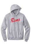 NC Rams - Script Medium Weight Hoodie
