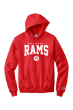 NC Rams Basketball - Arc'd Hoodie