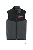 New Canaan FC - Therma-Tek Fleece Vest Script Logo