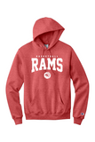 NC Rams Basketball - Arc'd Hoodie