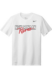 NC Rams - Grafitti Script Nike T's