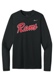 NC Rams - Script Long Sleeve T's