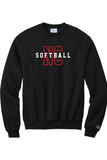 NC Rams Softball - Champion Crewneck Sweatshirt