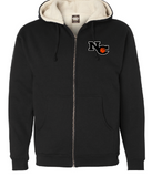 NCHS Basketball - Heavy Weight Sherpa Lined Hoodie