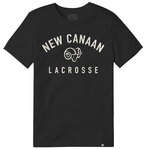 New Canaan Lacrosse - Old School Felted Logo