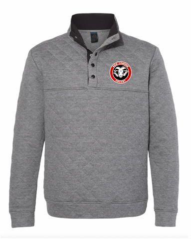 NCHS Hockey - Quilted Snap Pullover