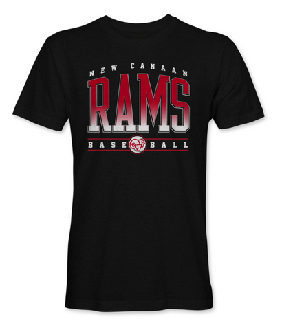 NC Rams Baseball - Throwback T's