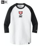 NC RAMS Baseball - New Era Raglan