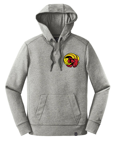 CT Rams - New Era Heavy weight hoodie