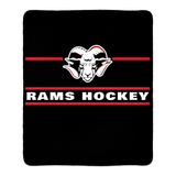 NCHS Hockey - Oversize Fleece Sherpa Blankets