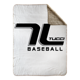 Tucci - TL Logo Oversize Fleece Sherpa Blankets